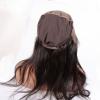 Pre Plucked Peruvian Virgin Human Hair 360 Lace Frontal Band with Wig Cap #4 small image