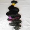 Peruvian Virgin Hair Extension 1 Bundle Black Body Wave Soft Hair Weft #2 small image