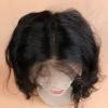 Peruvian Virgin Human Hair 360 Lace Frontal Closure Wavy Full Lace Closure Black #5 small image