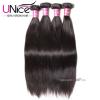 Peruvian Virgin Hair Straight Human Hair 4 Bundles/400g UNice 8A Hair Extensions #2 small image