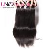 Peruvian Virgin Hair Straight Human Hair 4 Bundles/400g UNice 8A Hair Extensions #3 small image