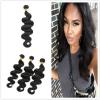 7A Peruvian Virgin Hair Body Wave Hair Wefts 100% Human Hair Extensions 18 inch #1 small image