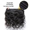 8A Peruvian Virgin Human Hair Extensions Weave Weft Body Wave 3 Bundles 150g #5 small image