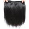 100% Unprocessed Peruvian Virgin Hair Extensions Weave Straight 4 Bundles 200g