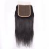 3 Bundles Ombre Peruvian Virgin Hair Straight Weave Human Hair with 1 pc Closure #5 small image