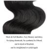 7A 3 Bundles/150g 100% Peruvian Human Virgin Hair Wavy Body Wave Weave Weft #5 small image