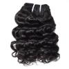 2 Bundle Short Style Virgin Brazilian/Peruvian/Indian Curly Human Hair Extension #3 small image