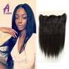 Straight Hair 13*4 Lace Frontal Closure 100% Peruvian Virgin Human Hair 8A Thick
