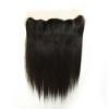Straight Hair 13*4 Lace Frontal Closure 100% Peruvian Virgin Human Hair 8A Thick #2 small image