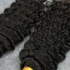 7A Peruvian Human Virgin Hair Deep Wave 3 Bundles with 4*4 Silk Base Closure #5 small image
