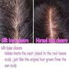 Peruvian Virgin Hair Body Wave Human Hair 4x4 Free /Middle/Three Part Silk Base #3 small image