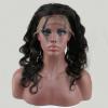 22x4inch 360 Lace Band Frontal Peruvian Virgin Human Hair Body Wave Back Closure