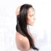 Peruvian Virgin Hair Straight 4bundles/200g &amp; 1pc Pre Plucked 360 Lace Frontal