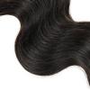 7A Peruvian Virgin Hair Body Wave Hair Wefts Human Remy Hair Extensions 12 inch