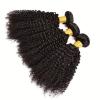Peruvian Kinky Curly Virgin Hair 3 Bundle 300g Curly Weave Human Hair Extensions