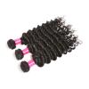 3 Bundles Deep Wave Peruvian Remy Virgin Human Hair Extensions With Lace Closure #3 small image