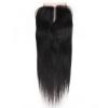 7A 100% Peruvian Human Virgin Hair Straight 4*4 Lace Closure with 3 Bundles 350g #4 small image
