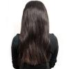 Peruvian Straight Full Lace Frontal Closure Virgin Human Hair 13&#034;x4&#034; Ear To Ear #3 small image