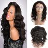 8A Pre Plucked 360Lace Band Frontal Closure Peruvian Virgin Human Hair Body Wave