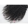 Best Curly Virgin Human Hair Lace Closures Peruvian Remy Kinky Curly Extensions #4 small image