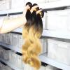 1b27 Blonde Ombre Human Virgin Hair Extension Peruvian Body Wave Hair 3 Bundles