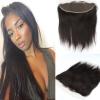 13&#034;X4&#034;Peruvian Straight Lace Frontal Closure 7A Virgin Human Hair Bleached Knots #1 small image