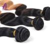 Ombre Body Wave Peruvian Virgin Hair With Closure human hair Extensions 4bundles #3 small image