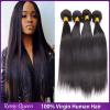 7A Peruvian Virgin Hair Staight Human Hair Unprocessed Remy Hair Extension 24&#034; #2 small image