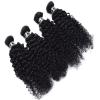 Peruvian Curly Virgin Hair Weave 3 Bundles Human Hair Extension 100%Unprocessed #5 small image