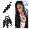 7A Peruvian Virgin Hair Body Wave Weave Unprocessed Remy Hair Extensions 24 inch