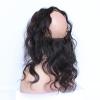 360 Lace Frontal Closure Peruvian Virgin Human Hair Body Wave Free Shipping