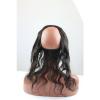 Peruvian Body Wave Virgin Hair Pre Plucked 1pc 360 Lace Frontal With 2 Bundles #3 small image