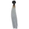 14&#034; 100g Luxury Straight Peruvian Blonde Ombre 100% Virgin Human Hair Extensions