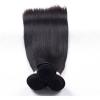 Remy Peruvian Virgin Straight Weave Weft 7A Human Hair Extensions Silky Straight #2 small image