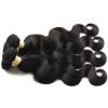 Soft Peruvian Virgin Hair Body Wave With Closure 7A Unprocessed Human Hair Weave #4 small image