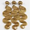 Blonde Peruvian 7A Virgin Human Hair Extension Body Wave Hair Weave Weft 2 PCS #5 small image