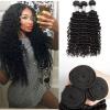 3 bundles 300g Brazilian Peruvian Human Hair Weaves Virgin Deep Wave Hair Weft