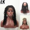 360 Lace Frontal Band 8A Peruvian Virgin Hair 22x4x2 DW Human Hair Lace closure #1 small image