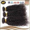 3 Bundles/lot 300g Unprocessed Virgin Peruvian Kinky curly Human Hair Extension #2 small image