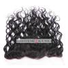 Virgin Human Hair Lace Frontal Closures Peruvian Remy Hair Extensions Water Wave #2 small image