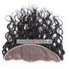 Virgin Human Hair Lace Frontal Closures Peruvian Remy Hair Extensions Water Wave #3 small image