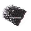 Virgin Human Hair Lace Frontal Closures Peruvian Remy Hair Extensions Water Wave #4 small image