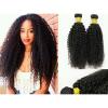 .1%3 100% virgin Peruvian Human hair, high quality black #1 small image