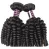 300g Afro Kinky Curly FUNMI Human Hair Extension 100% Virgin Peruvian Hair Weave #3 small image