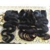Peruvian 8A Virgin Hair Body  Wave Lace Closure, Free, Middle, &amp; 3 Part. 10&#034;