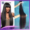 100%Virgin Peruvian Straight  Human Hair Extension black weft hair 1pc bundle 7A