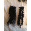 100% Virgin Brazilian Peruvian Malaysian Curly Human Hair Clip In Extensions