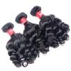 Luxury Kinky Deep Curly Peruvian Virgin Human Hair Extensions 7A Weave Weft #2 small image