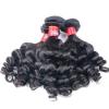 Luxury Kinky Deep Curly Peruvian Virgin Human Hair Extensions 7A Weave Weft #4 small image