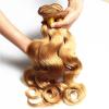 Luxury Peruvian Body Wave Honey Blonde #27 Virgin Human Hair Extensions 7A #2 small image